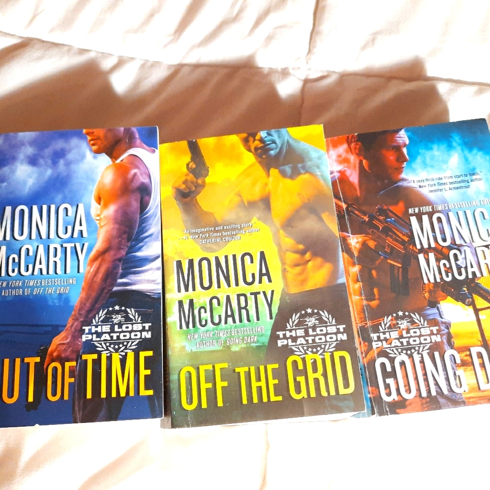3 romance book lot